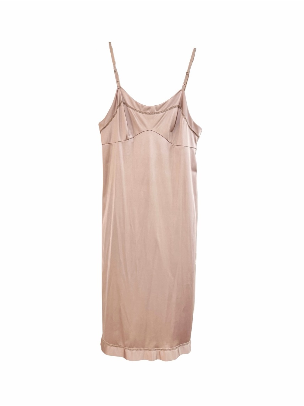 vintage mauve slip dress